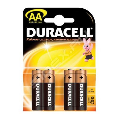  AA (DURACELL LR 6-4BL BASIC Bl4) (4 .)