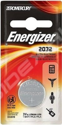   CR2032 (Energizer Lithium PIP1)