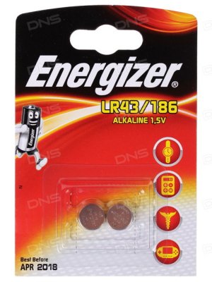   (Energizer LR43/186 0L-00002043) (2 .)