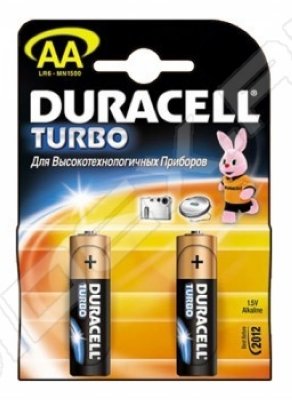  AA (DURACELL LR 6-2BL TURBO Bl2) (2 .)