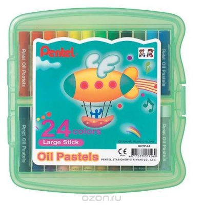   Pentel "Oil Pastels",   , 24 