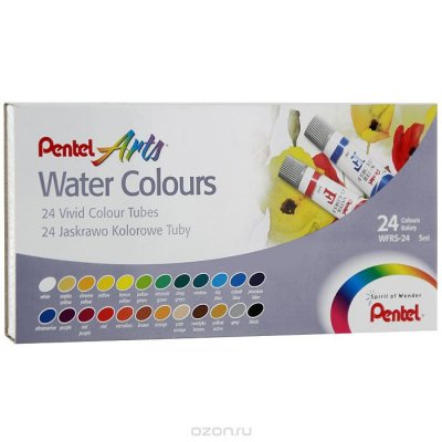  Pentel "Water Colours", 24 