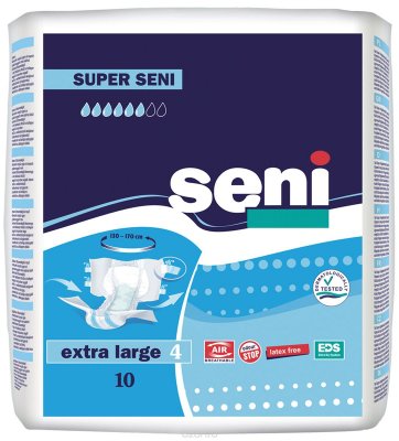    Seni Super Plus (  ), Extra Large, 10 .