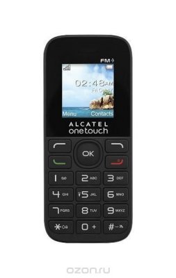   Alcatel OT-1013D, Dark Grey