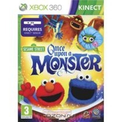   Microsoft XBox 360  Sesame Street Once Upon a Monster Kinect