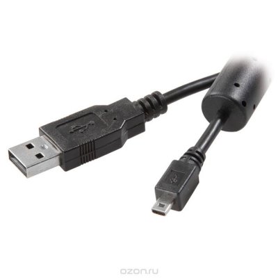 Vivanco  USB 2.0 A/mini B, Black, 1.5 