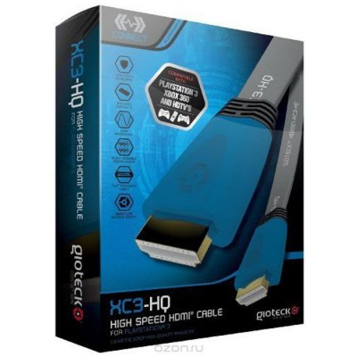 Gioteck XC3-HQ  HDMI  , Blue 1.8 