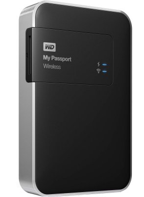    Western Digital My Passport Wireless 1TB WDBK8Z0010BBK-EESN Black