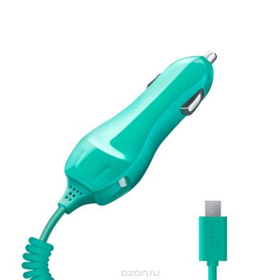   Deppa Classic microUSB 1A, Turquoise  