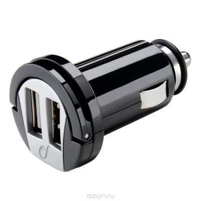 Cellular Line Car Charger Dual    (20323)