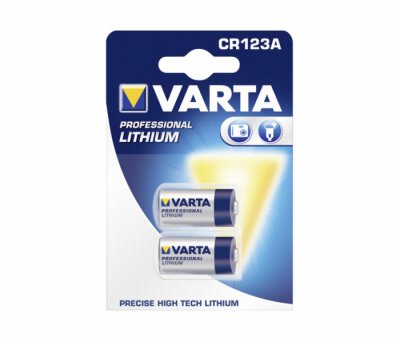   Varta "Professional Lithium",  CR123A, 3 