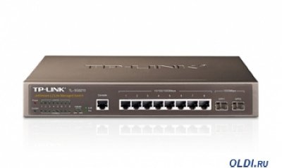  TP-Link TL-SG3210 JetStream 8-Port Gigabit L2 Lite Managed Switch with 2 SFP Slots