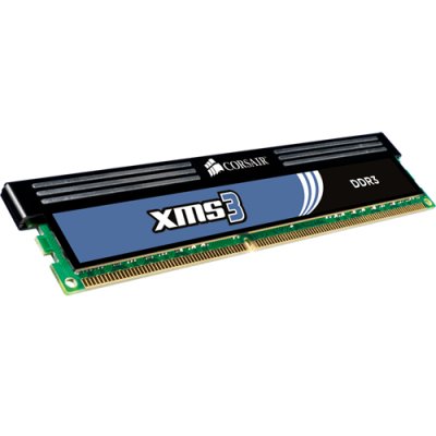   DDR3 1600MHz 4Gb (2x2Gb) Corsair XMS3 with Classic Heat Spreader 9-9-9-24 ( CMX4GX3M2B