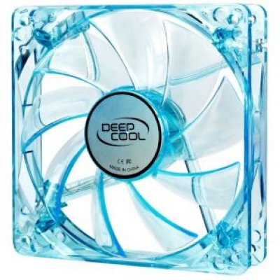  Deepcool XFAN 120U B/B 120x120x25 3pin 26dB 1300rpm 120g  LED