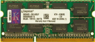     SO-DDR3 8Gb PC10600 1333MHz Kingston KTD-L3B/8G