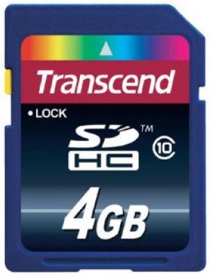   SD 4Gb Transcend (TS4GSDHC10I)