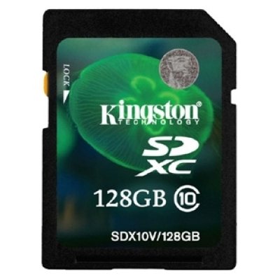   SecureDigital SecureDigital 128Gb Kingston Class10 (SDX10V / 128GB)