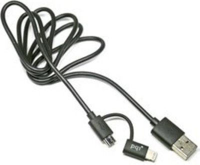   PQI i-Cable Du-Plug 90 Black