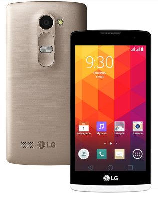   LG H324 Leon Black Gold