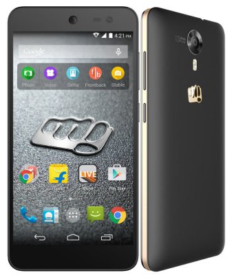   Micromax E313 Canvas Xpress Black Champagne