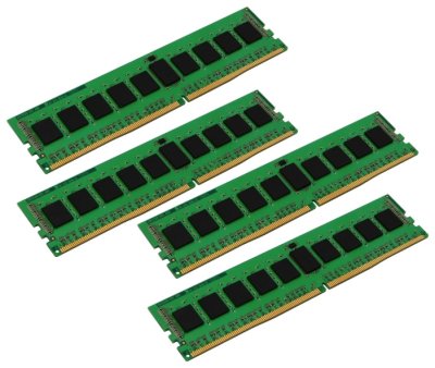   32Gb (4x8Gb) PC4-17000 2133MHz DDR4 DIMM CL15 Kingston KVR21R15S4K4/32