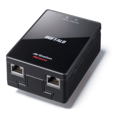   BUFFALO WLAE-AG300N-RU WiFi AirStation NFINITI Dual Band Bridge (802.11abgn, 300Mbps,