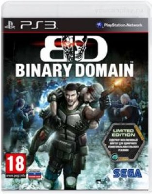  Sony CEE Binary Domain. Limited Edition