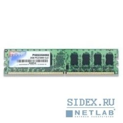   Patriot DDR2 2GB (PC2-6400) 800MHz [PSD22G8002(6/H)]