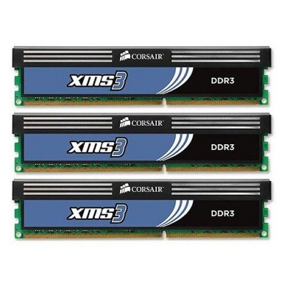  DDR3 6Gb 1333MHz, Corsair 3x2Gb 8-8-8-24, XMS3 Classic, Core i7 CMX6GX3M3A1333C8