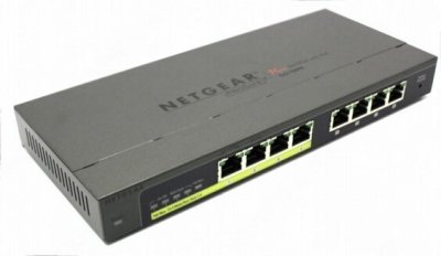  NETGEAR GS108PE-100EUS 8 ports 1000Mbps 4xPoE