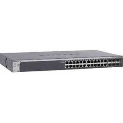 NETGEAR GS728TPSB-100EUS  PoE 22GE+2SFP(Combo)+2SFP ports (including 16GE PoE and 8 PoE+ p