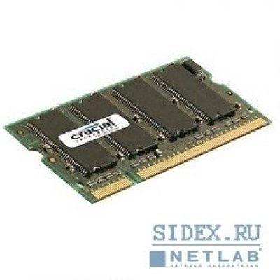   Crucial DDR 512Mb PC-3200 SO-DIMM [CT6464X40B]