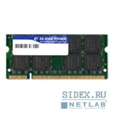   Silicon Power DDR2-800 1GB SO-DIMM [SP001GBSRU800S02]