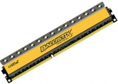  DDR3 4Gb (pc-12800) 1600MHz Crucial, Ballistix Tactical (Retail) (BLT4G3D1608ET3LX0CEU) CL8