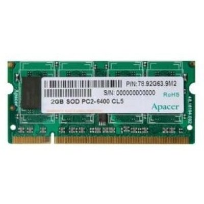   Apacer DDR2 800 ECC SO-DIMM 2Gb