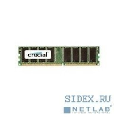   Crucial DDR 1GB (PC-3200) 400MHz [CT12864Z40B]