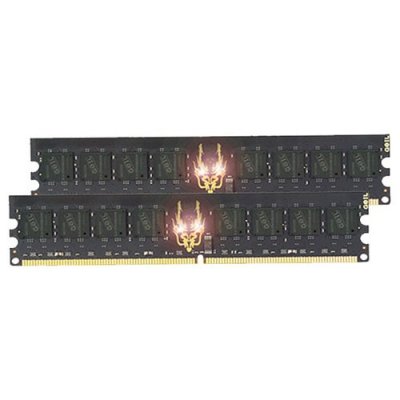   DDR2 4GB (2*2GB) Geil GB24GB8500C5DC Black Dragon PC2-8500 1066MHz CL 5-5-5-15