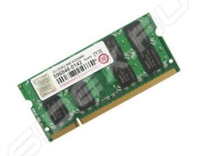   Transcend DDR2 800 SODIMM PC6400 2GB (TS256MSQ64V8U-I)