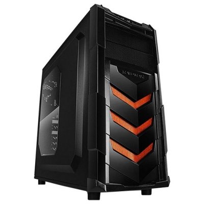 RaidMAX Vortex V4 w/o PSU Black/orange