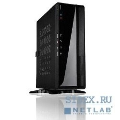  SlimCase InWin BQ-656BL Black 80W ext. USB/AU Mini-ITX [6031679] ( )