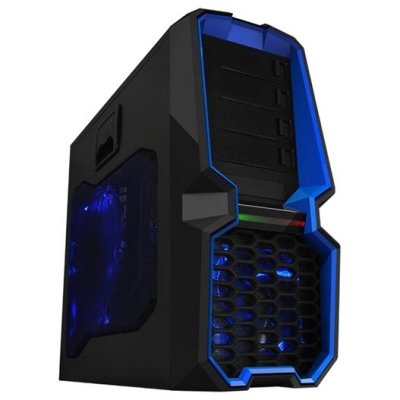 RaidMAX Blackstorm w/o PSU Black/green