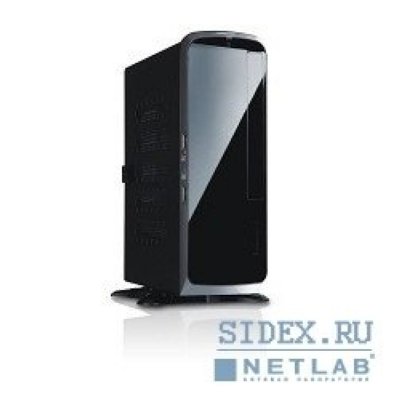  SlimCase InWin BQ-660BL Black 80W ext. USB/AU Mini-ITX [6041660] ( )