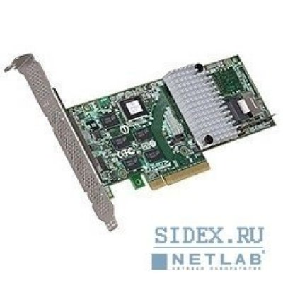  LSI Logic LSI00215 3WARE SAS 9750- 4I (PCI-E x8, LP) KIT SAS 6G, 4ch.(intSFF8087), RAID 0