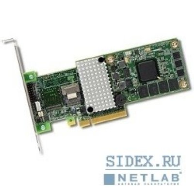  LSI MegaRAID 9260CV-4I SGL (LSI00280) 512Mb PCI-E, 4-port 6Gb, s, CacheVault ( 