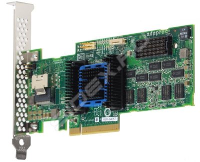  SAS/SATA RAID, PCI-E v2 x8, LP (Adaptec ASR-6405T)