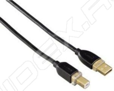  USB 2.0 A-B (m-m) 0.5m (Hama H-46770) ()