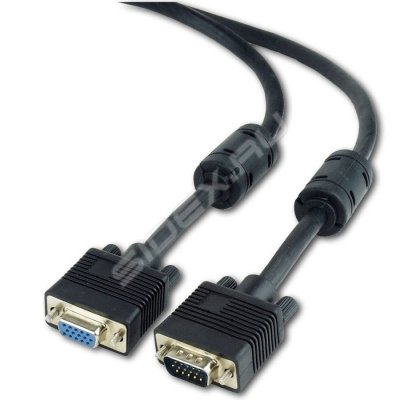 - VGA HD15M-HD15F 1.8  (Gembird/Cablexpert CC-PPVGAX-6B) ()