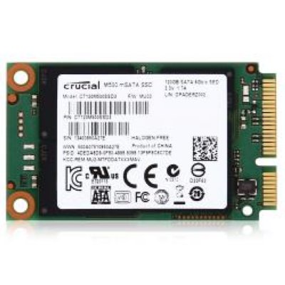 Crucial CT120M500SSD3   SSD mSATA M500 120GB MLC SATA 6Gb/s 130/500Mb 35000 I