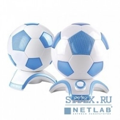  Perfeo Football Speaker PF-2014 (PF-2014-W/BL) (-)