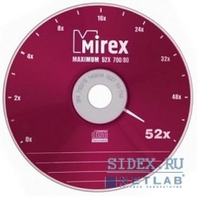  CD-R Mirex MAXIMUM 700  52-x (5 .) [UL120052A8F]